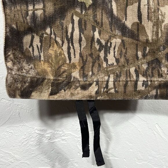🦌🎯 COLUMBIA MOSSY OAK Camo Hunting Camouflage Denim Cargo Pants Men Sz 42 - GU - Picture 5 of 11